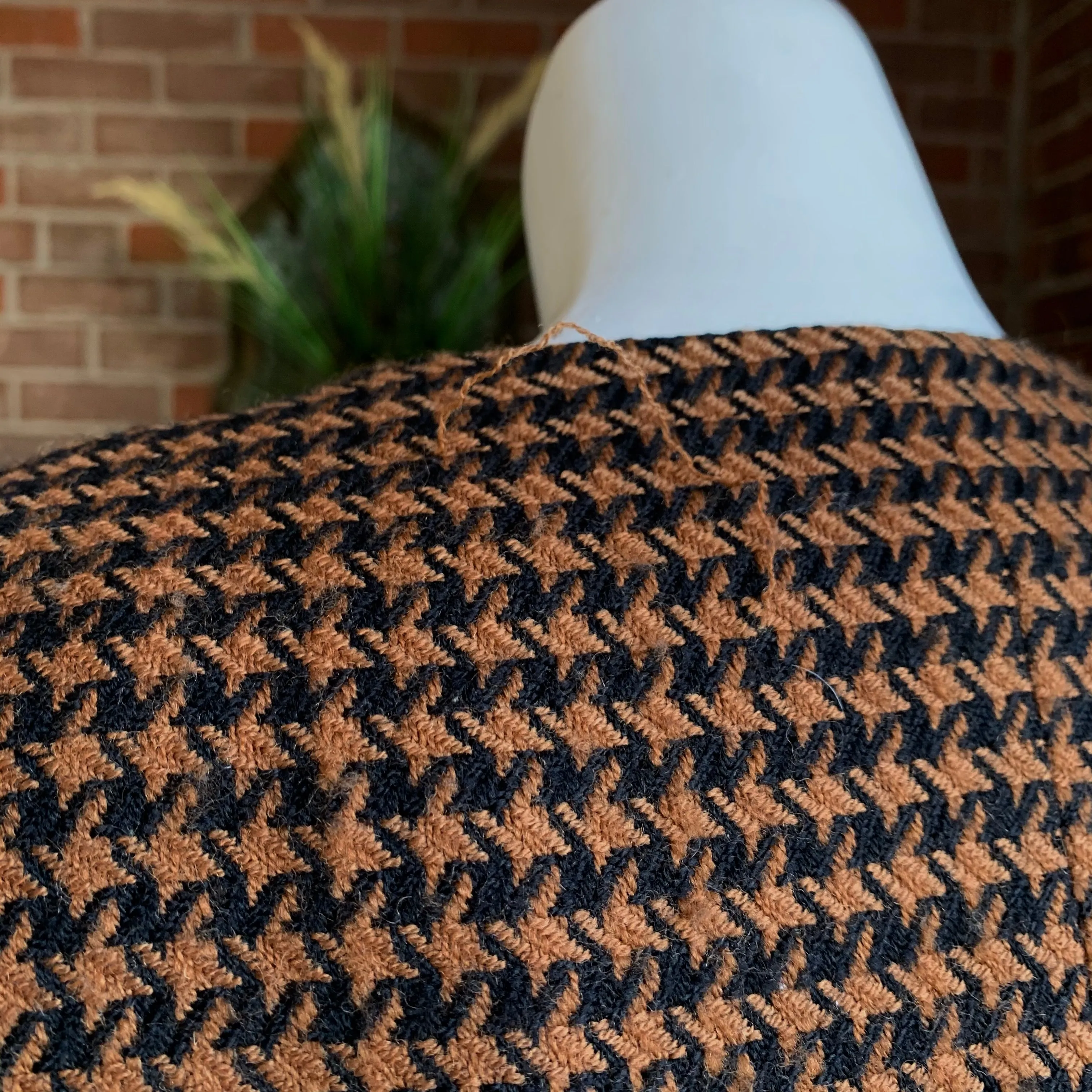 1990s Christian Dior Houndstooth Blazer