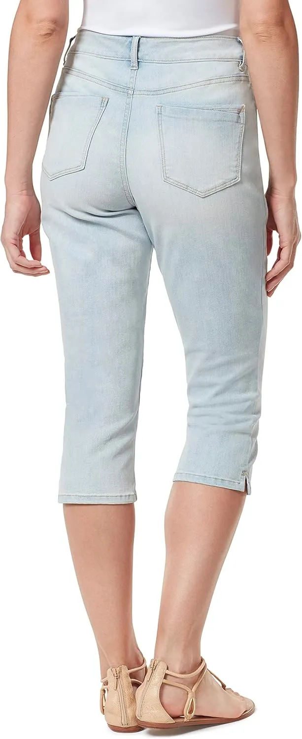 Bandolino Women's Mandie 5 Pocket High Rise Capri