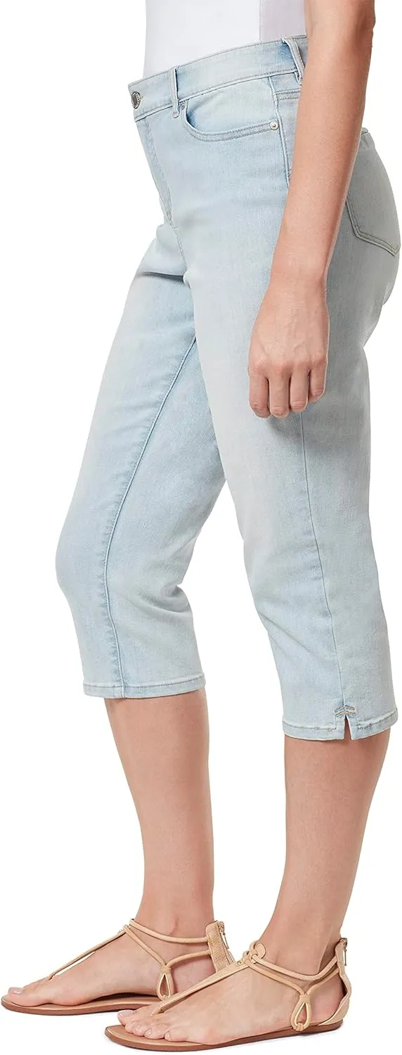 Bandolino Women's Mandie 5 Pocket High Rise Capri