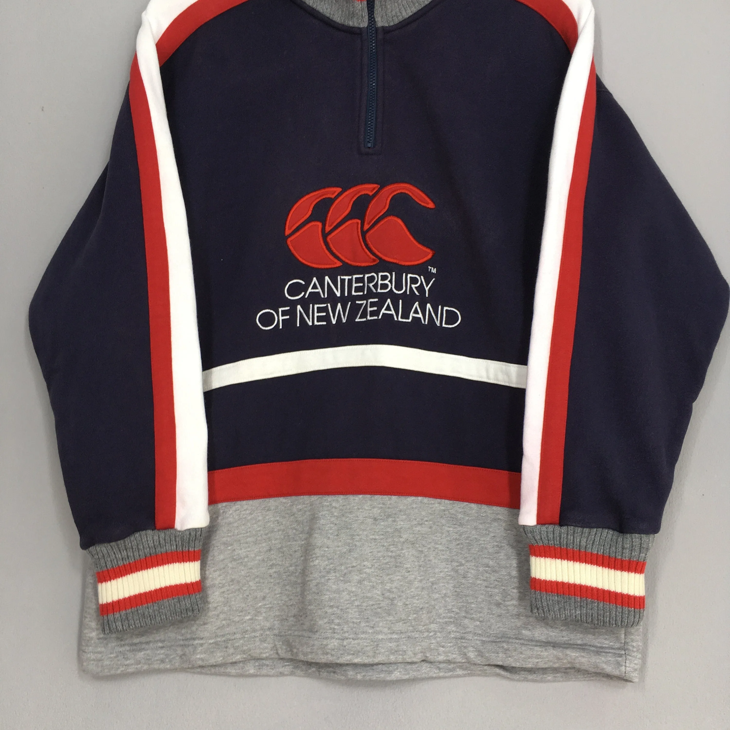 Canterbury Half Zipper Sweatshirt Medium