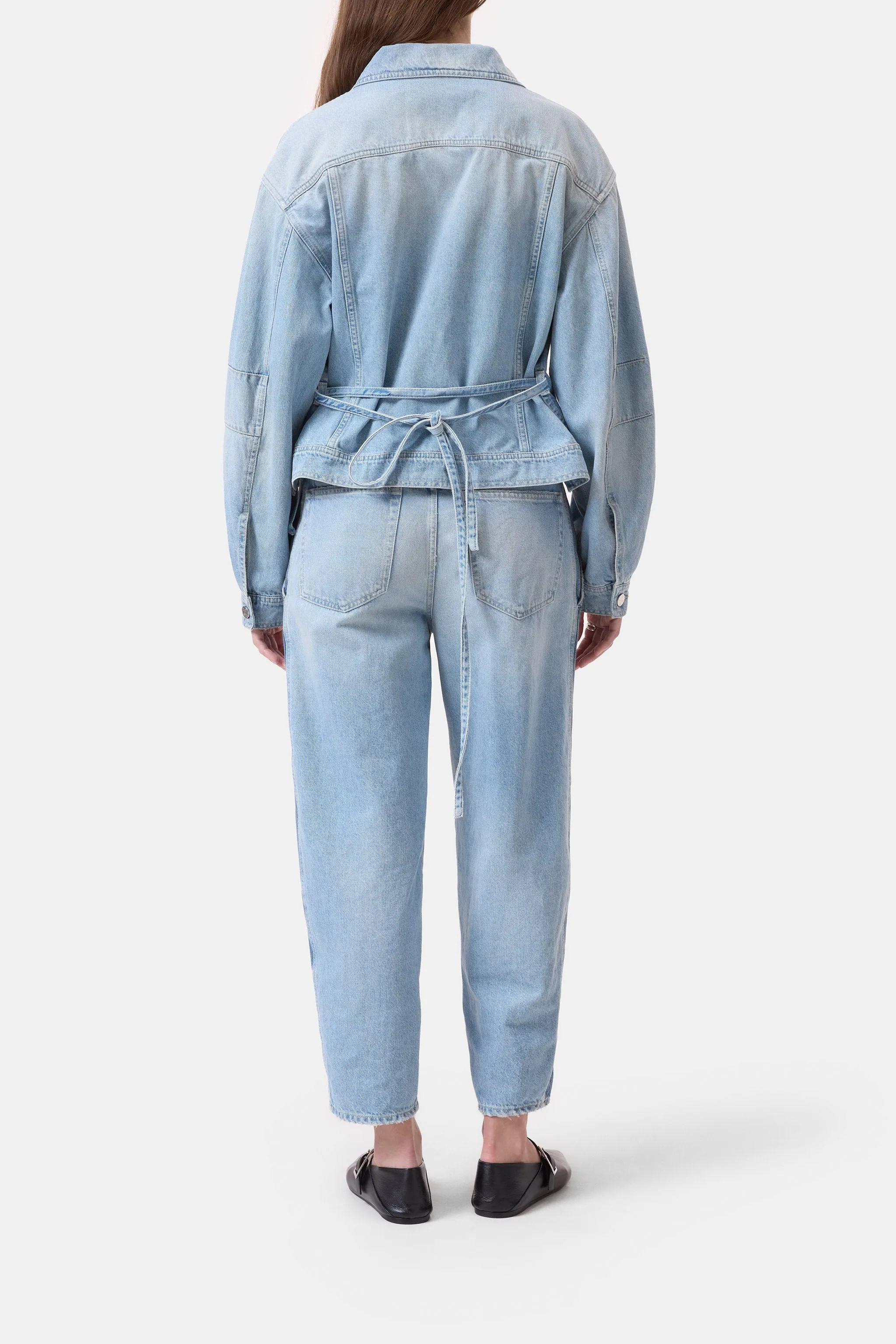 CLOSED WOMENS DENIM JACKET - LIGHT BLUE