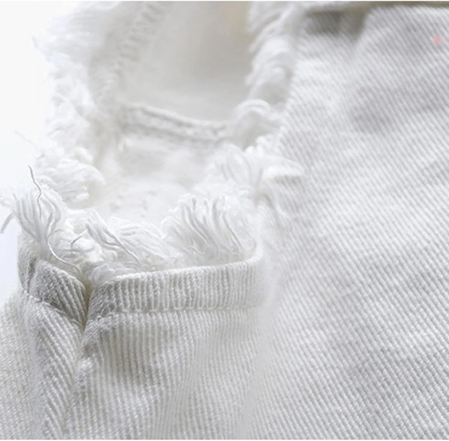 Denim Jacket for Women Casual Lapel Collar Sleeveless Denim Blazer Plus Size Cute Frayed Cropped Vest Top
