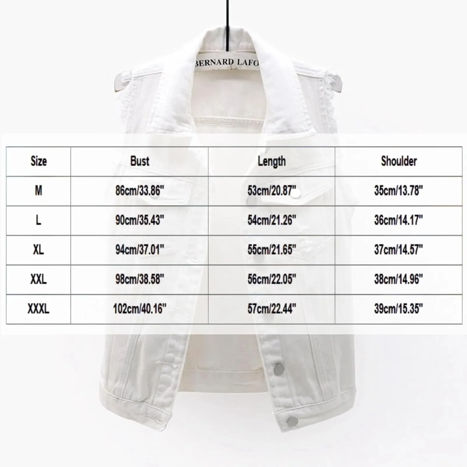 Denim Jacket for Women Casual Lapel Collar Sleeveless Denim Blazer Plus Size Cute Frayed Cropped Vest Top