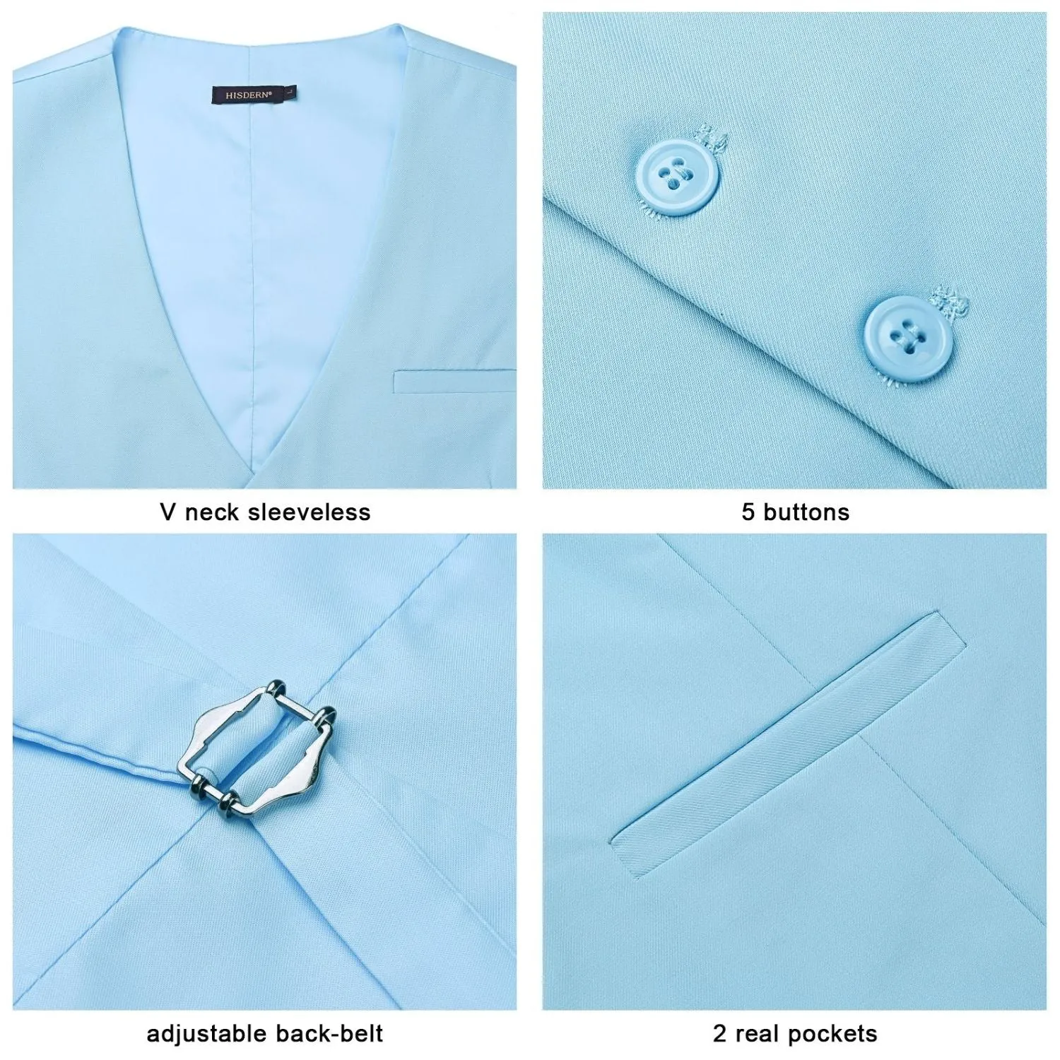 Formal Suit Vest - BLUE