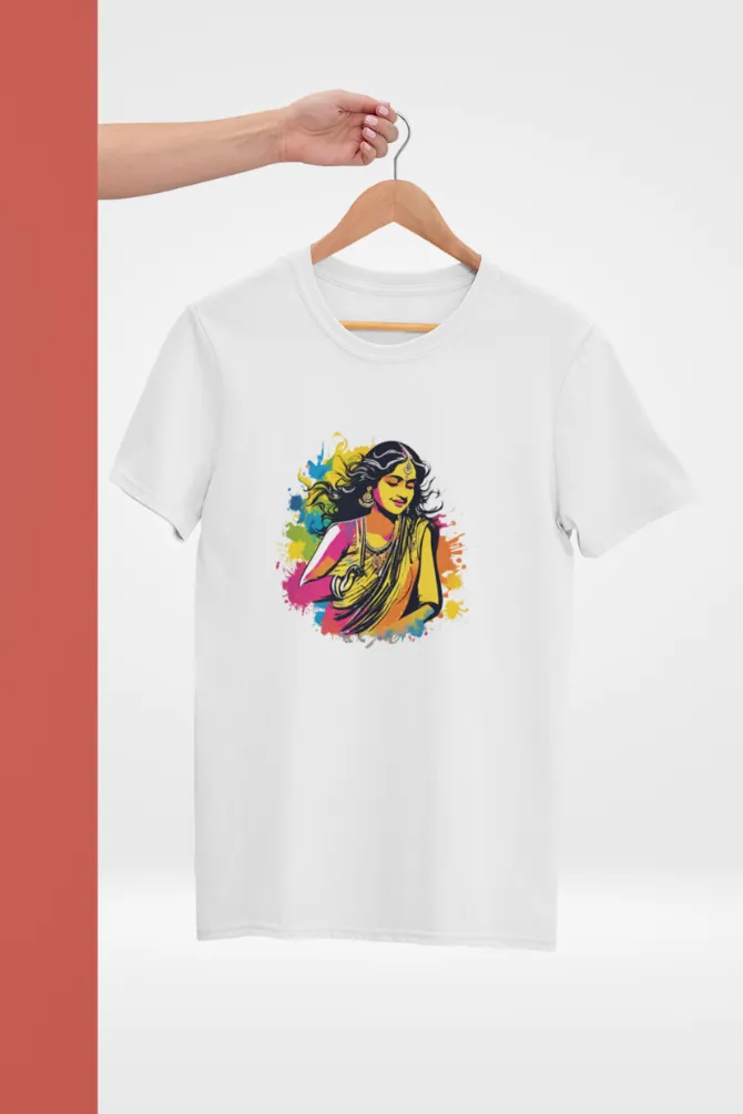 Happy Dhulandi Printed T-shirt for Men