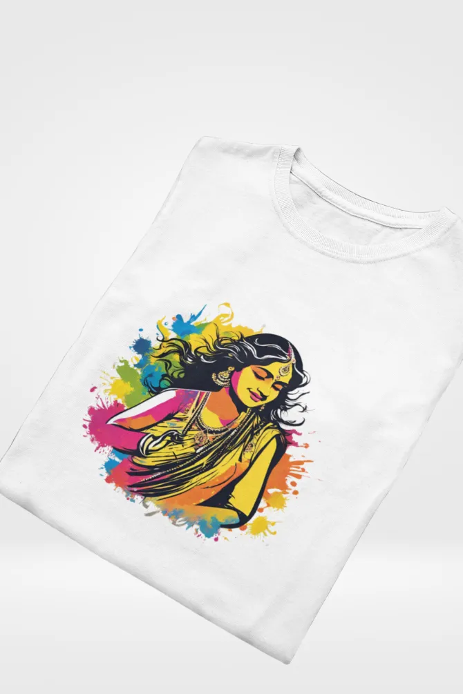 Happy Dhulandi Printed T-shirt for Men