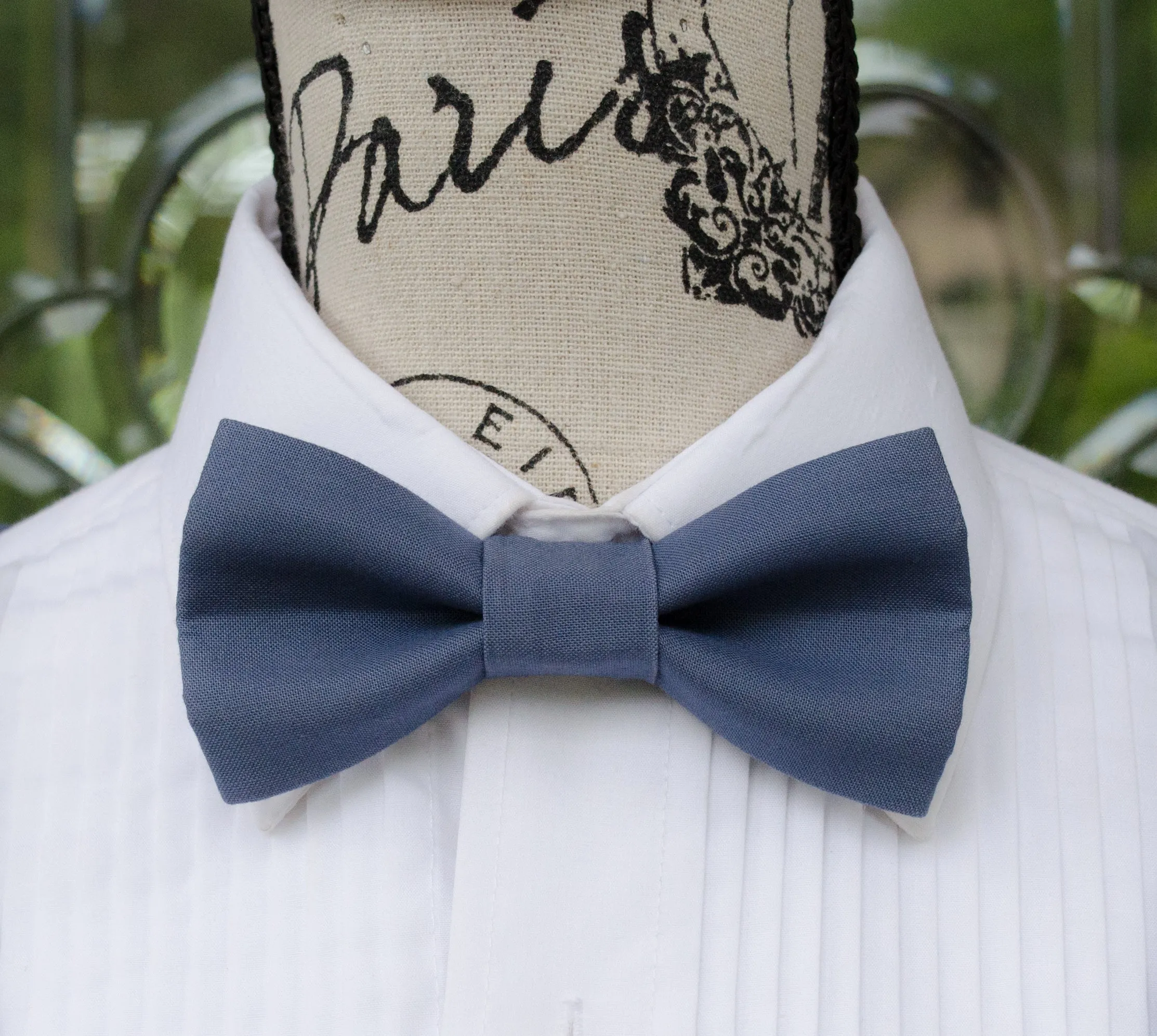Indigo Blue Bow Tie (218)