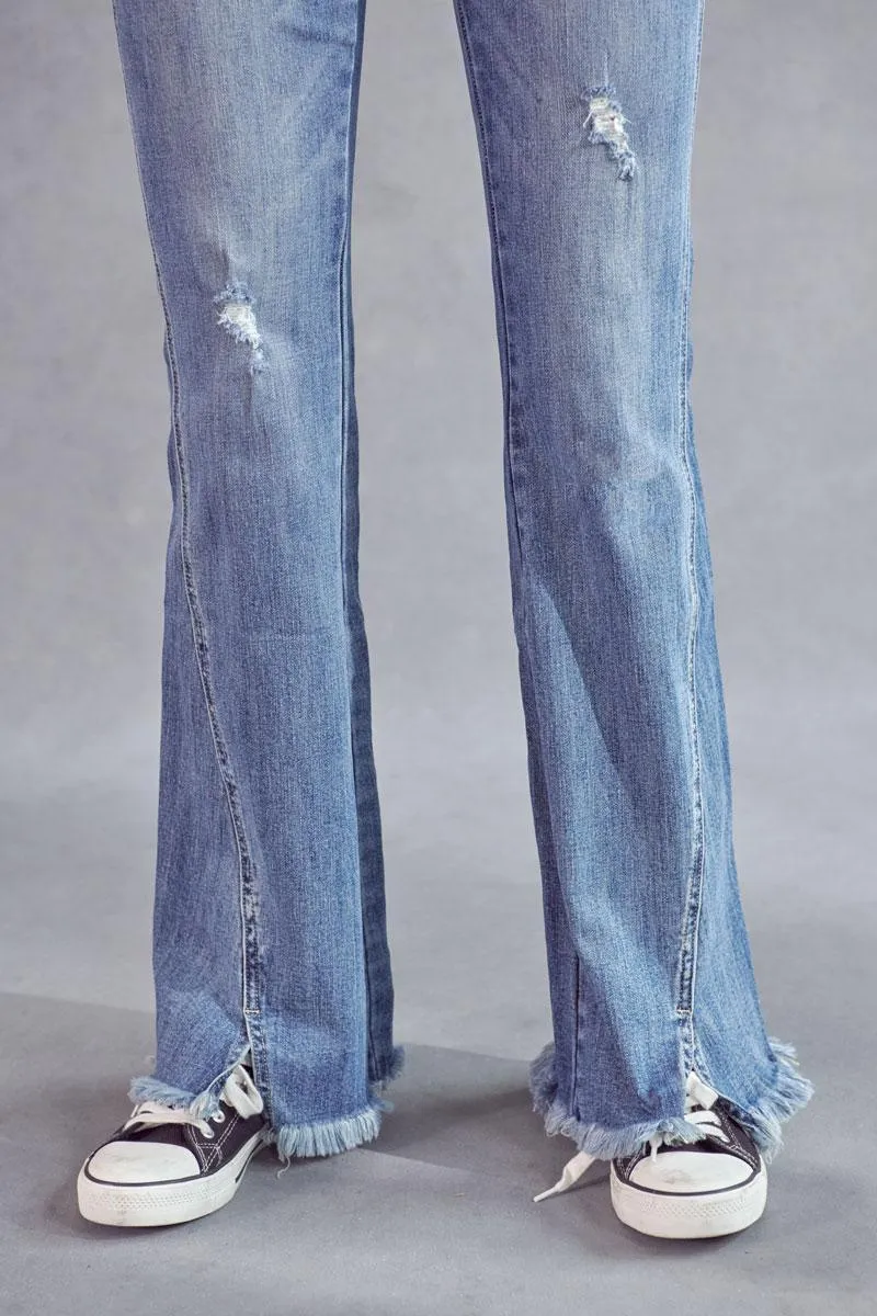 KanCan Super High-Rise Bell Bottoms