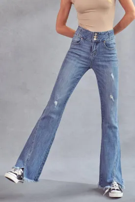 KanCan Super High-Rise Bell Bottoms