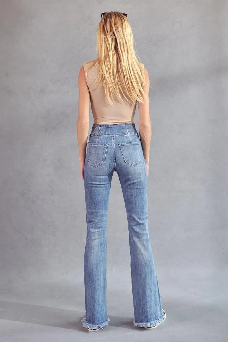KanCan Super High-Rise Bell Bottoms