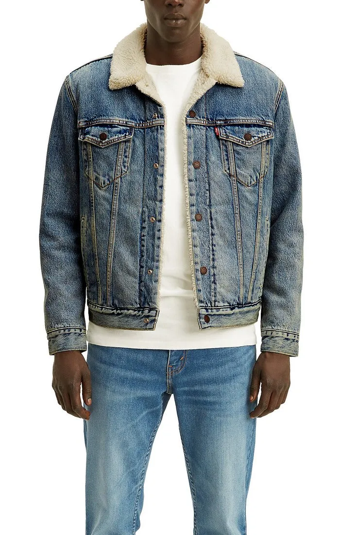 LEVI'S Sherpa Tucker Denim Jacket