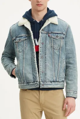 LEVI'S Sherpa Tucker Denim Jacket