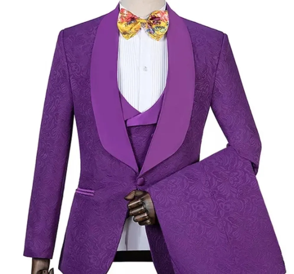 Mens Navy Wedding Suit Mens Tuxedo Prom Party Suits