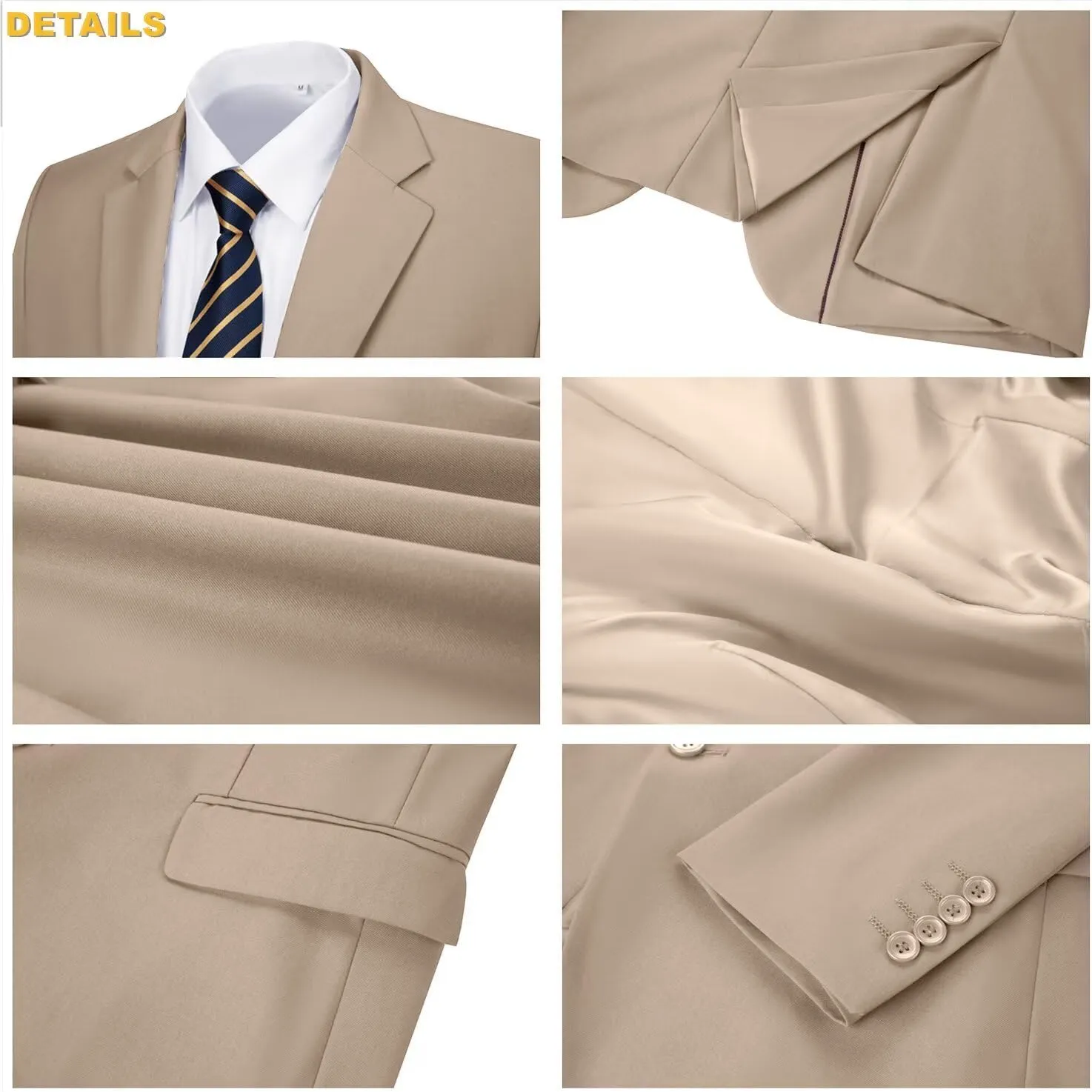 Men's Suit Jacket Tuxedo Jacket Blazer for Men Dinner Suit Prom Wedding Dress Coat