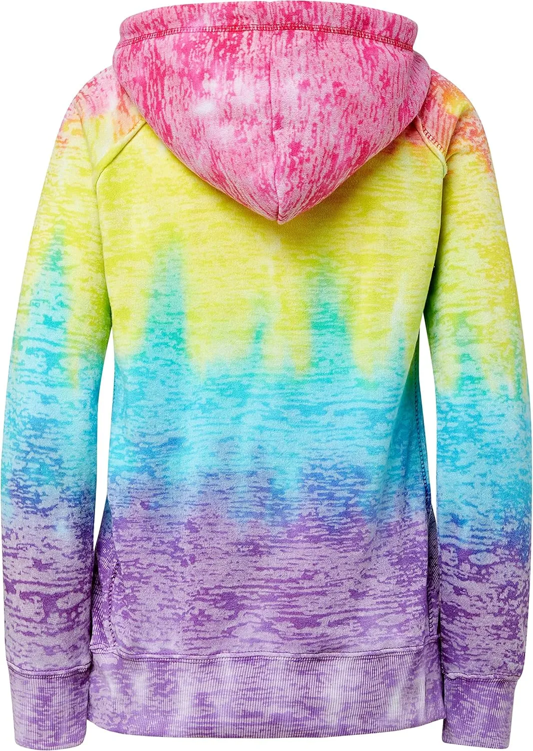 MV Sport Tie Dye Sweatshirts Hoodies for Women Rainbow Lightweight Pullover - Cotton Fleece Hoodie for Fall Winter Outfits