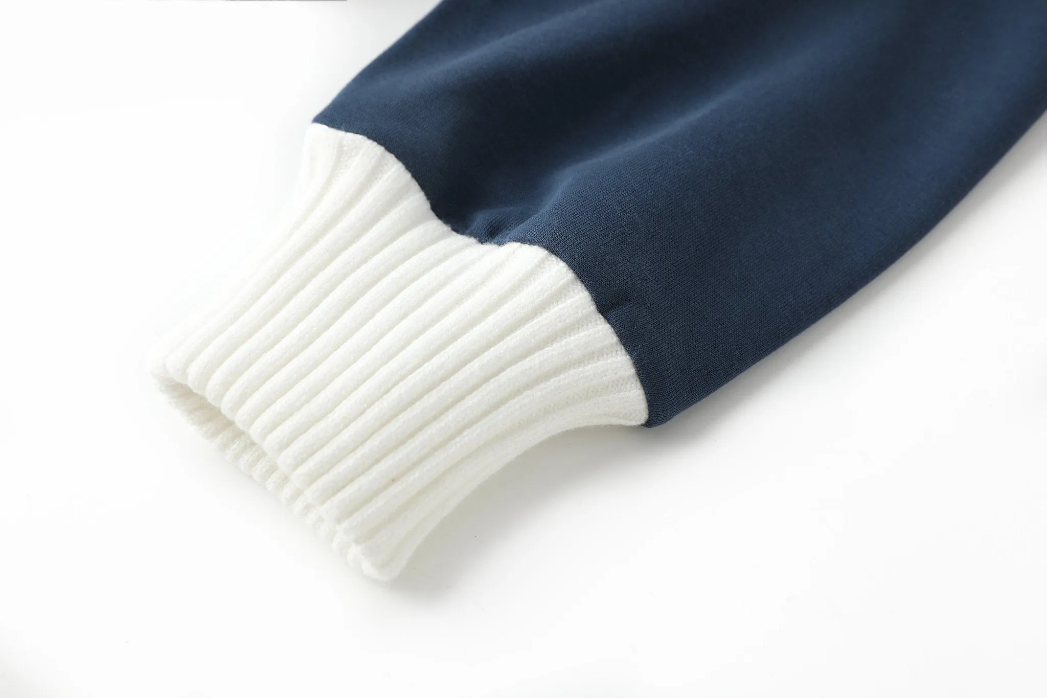 Navy Zipper Sweatshirt