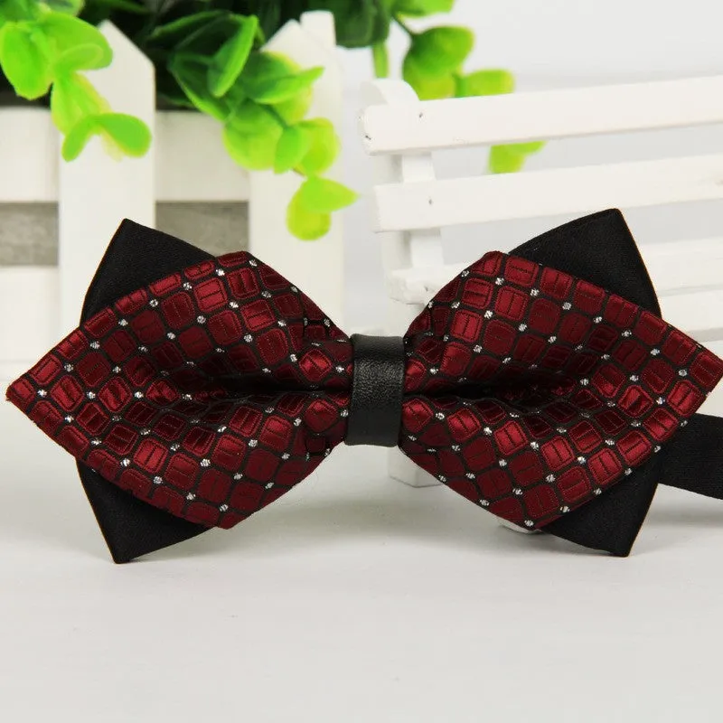 New Formal Commercial High Quality Bow Tie Fashion Men Business Casual Bowties for Boys Accessories Gravatas Bowtie