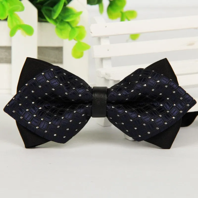 New Formal Commercial High Quality Bow Tie Fashion Men Business Casual Bowties for Boys Accessories Gravatas Bowtie