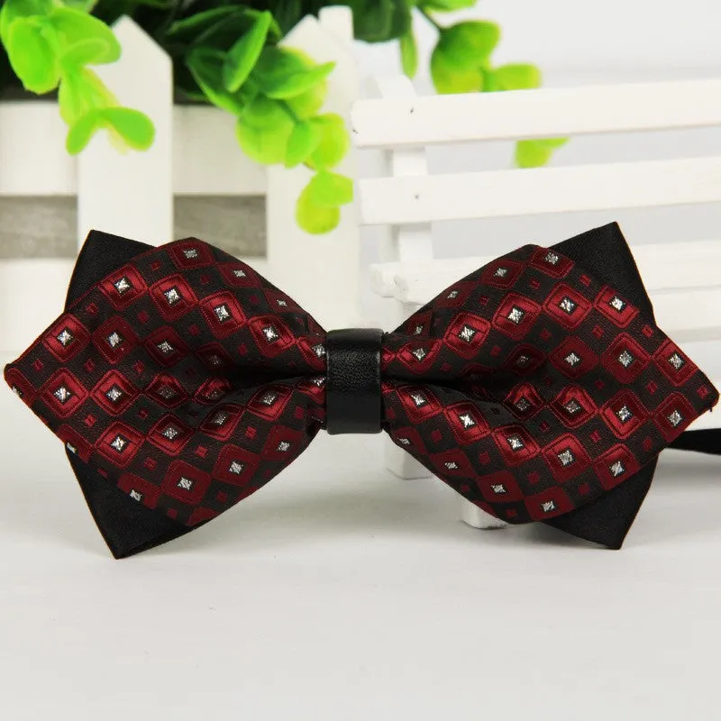 New Formal Commercial High Quality Bow Tie Fashion Men Business Casual Bowties for Boys Accessories Gravatas Bowtie