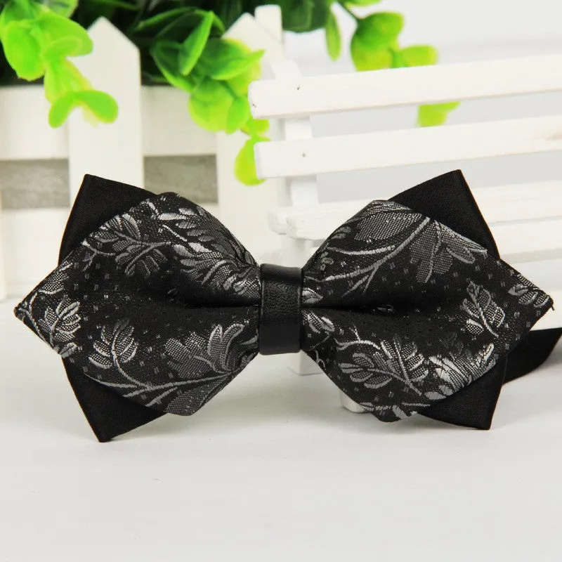 New Formal Commercial High Quality Bow Tie Fashion Men Business Casual Bowties for Boys Accessories Gravatas Bowtie