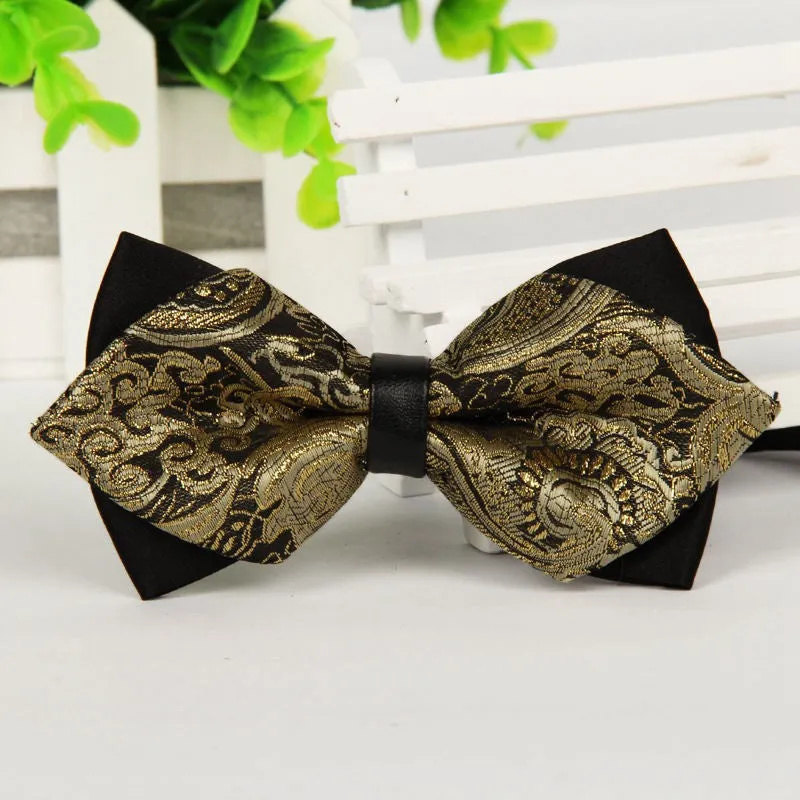 New Formal Commercial High Quality Bow Tie Fashion Men Business Casual Bowties for Boys Accessories Gravatas Bowtie
