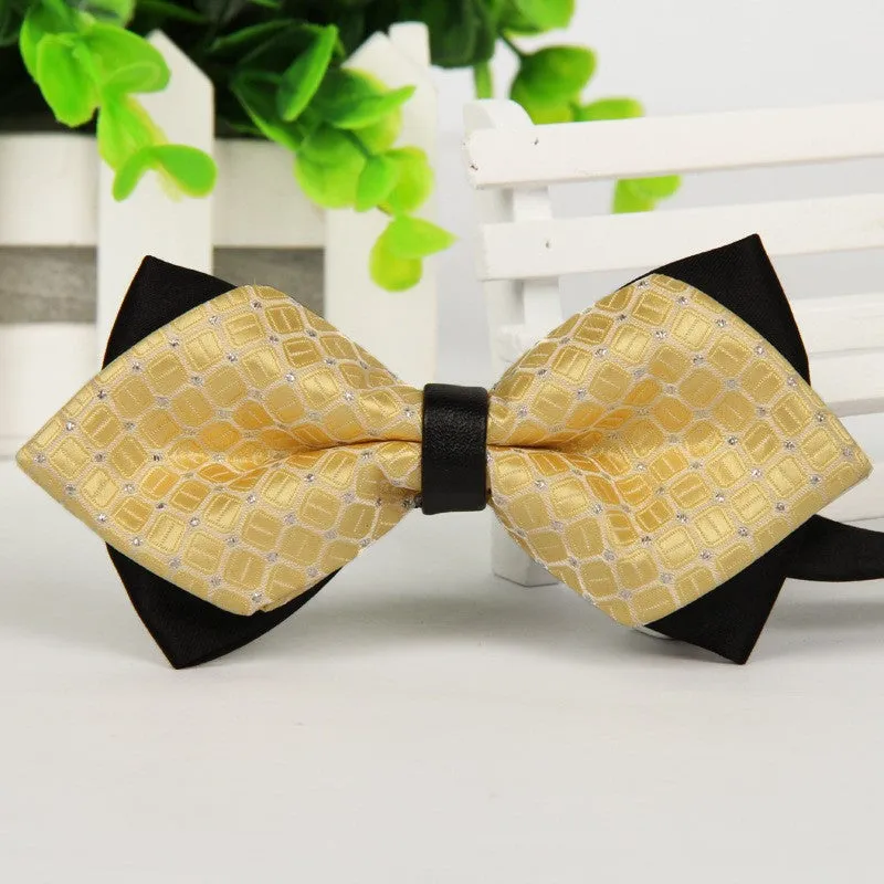 New Formal Commercial High Quality Bow Tie Fashion Men Business Casual Bowties for Boys Accessories Gravatas Bowtie