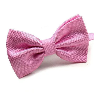 NEW Novelty Wedding Party Polyester Bowtie Noeud Papillon Men Women Bow Tie Solid Color Bolo Neckwear
