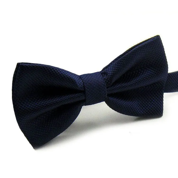 NEW Novelty Wedding Party Polyester Bowtie Noeud Papillon Men Women Bow Tie Solid Color Bolo Neckwear