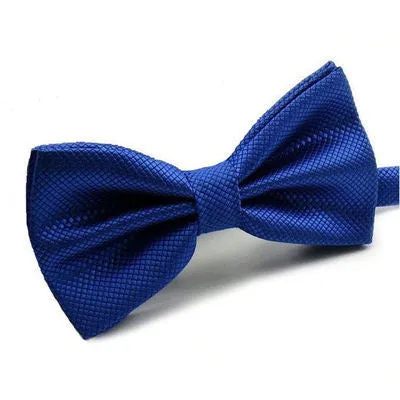 NEW Novelty Wedding Party Polyester Bowtie Noeud Papillon Men Women Bow Tie Solid Color Bolo Neckwear