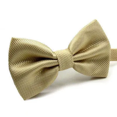NEW Novelty Wedding Party Polyester Bowtie Noeud Papillon Men Women Bow Tie Solid Color Bolo Neckwear