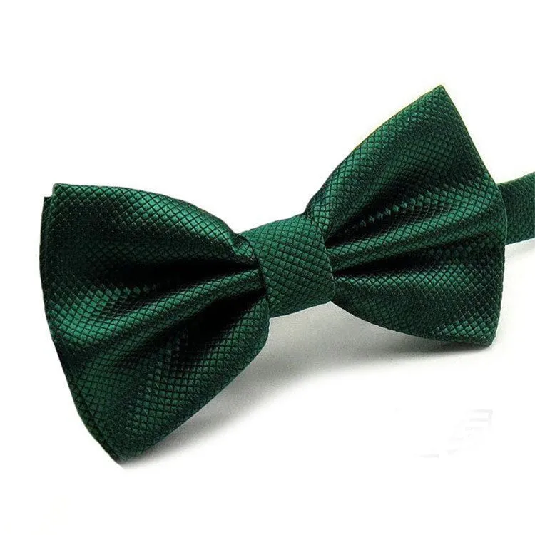 NEW Novelty Wedding Party Polyester Bowtie Noeud Papillon Men Women Bow Tie Solid Color Bolo Neckwear