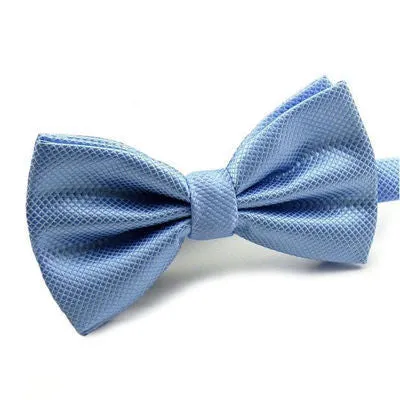 NEW Novelty Wedding Party Polyester Bowtie Noeud Papillon Men Women Bow Tie Solid Color Bolo Neckwear