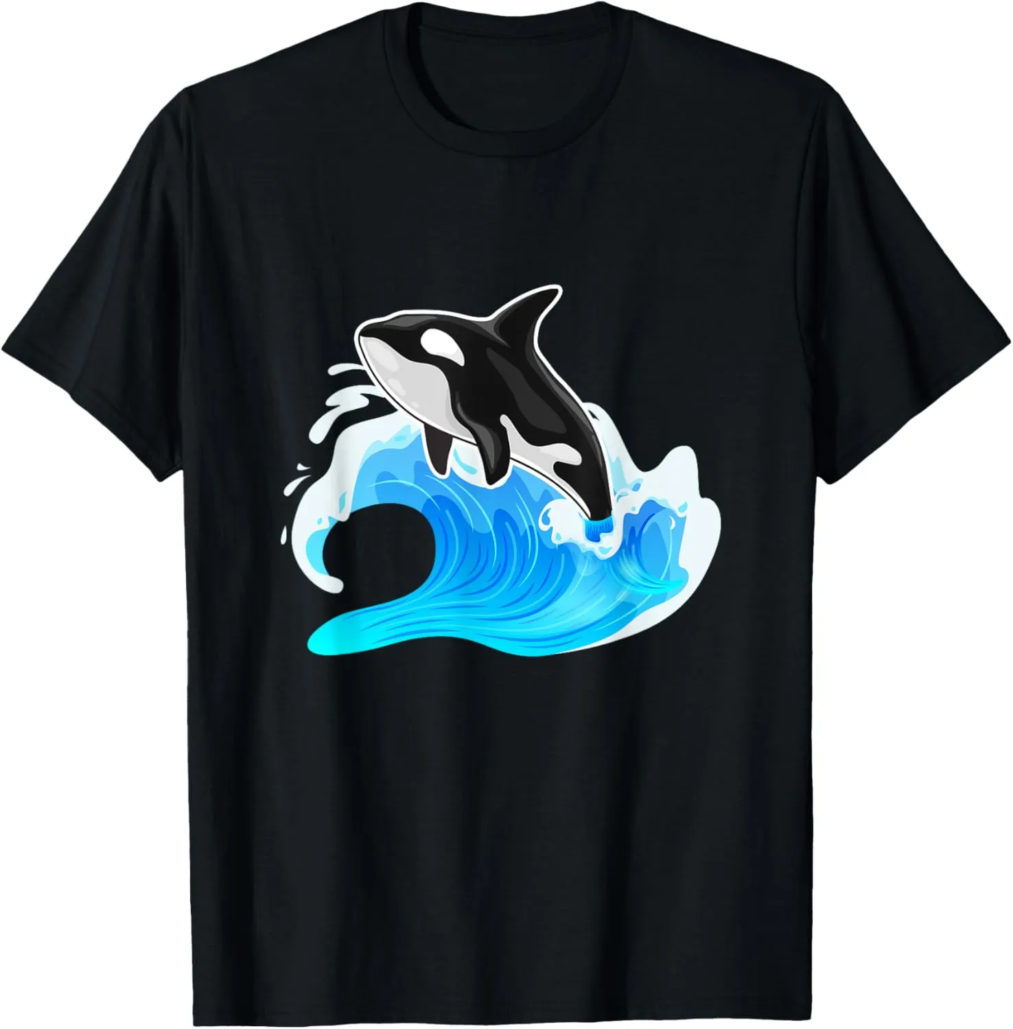 Orca Whale Sea Ocean Wave T-Shirt