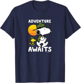 Peanuts - Snoopy Adventure Awaits T-Shirt