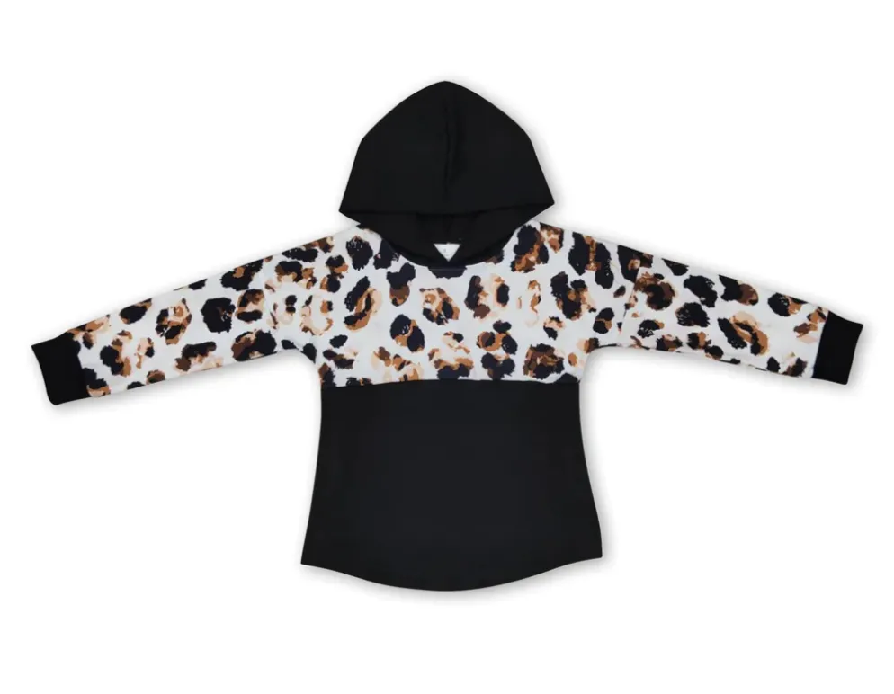 Pre-order: Leopard Black Hoodie