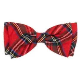 Red Plaid III Bow Tie