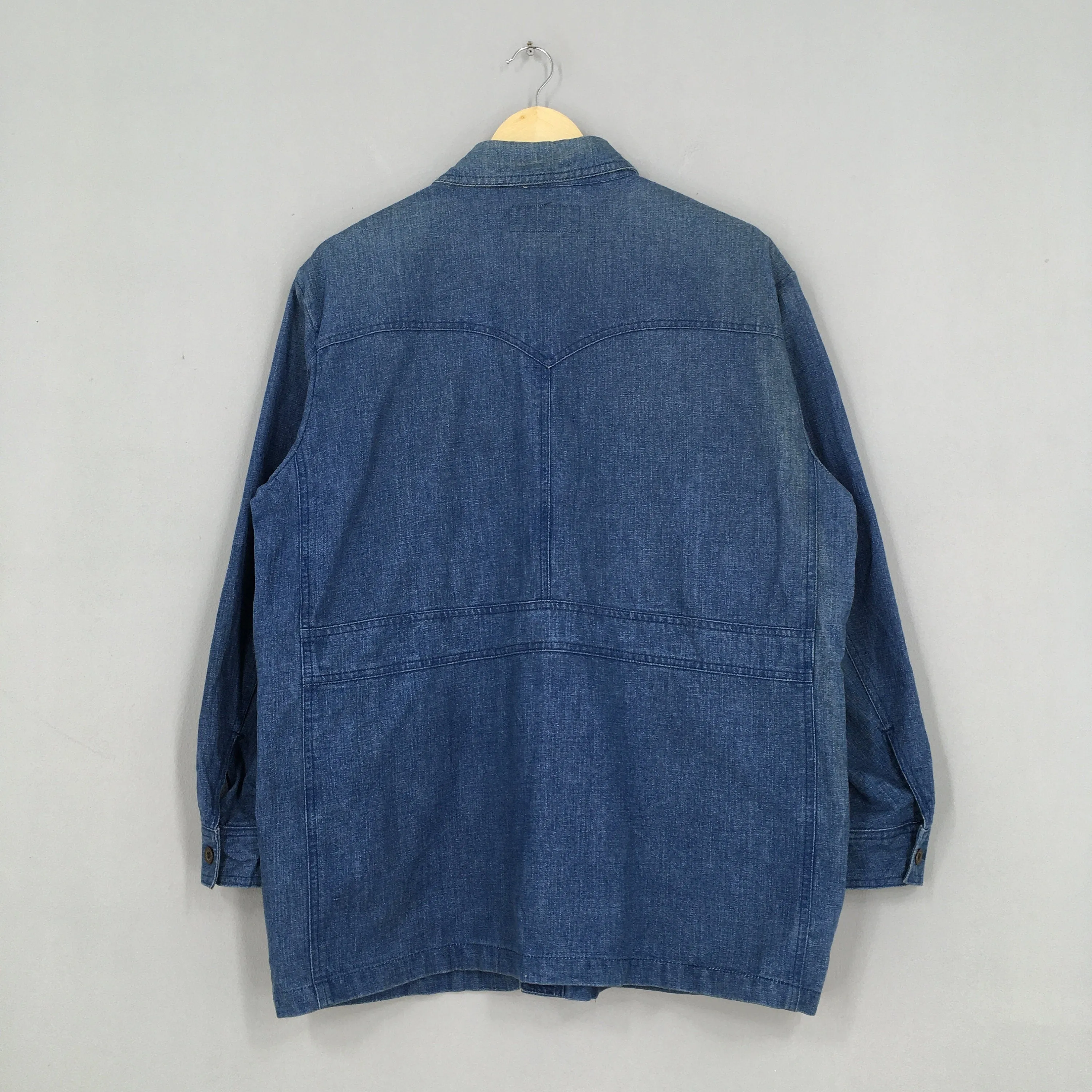 Simple Life Denim Worker Jacket Large
