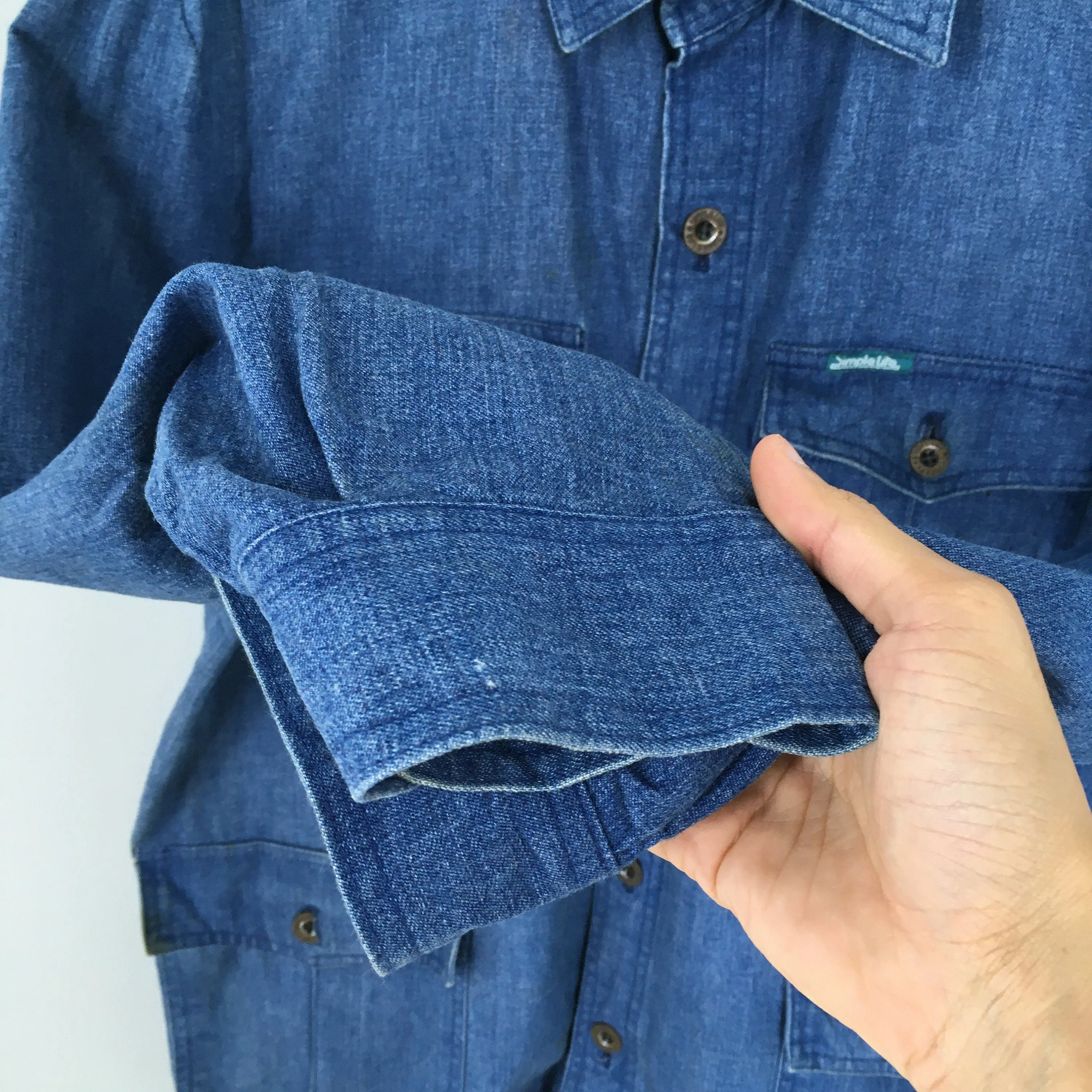 Simple Life Denim Worker Jacket Large