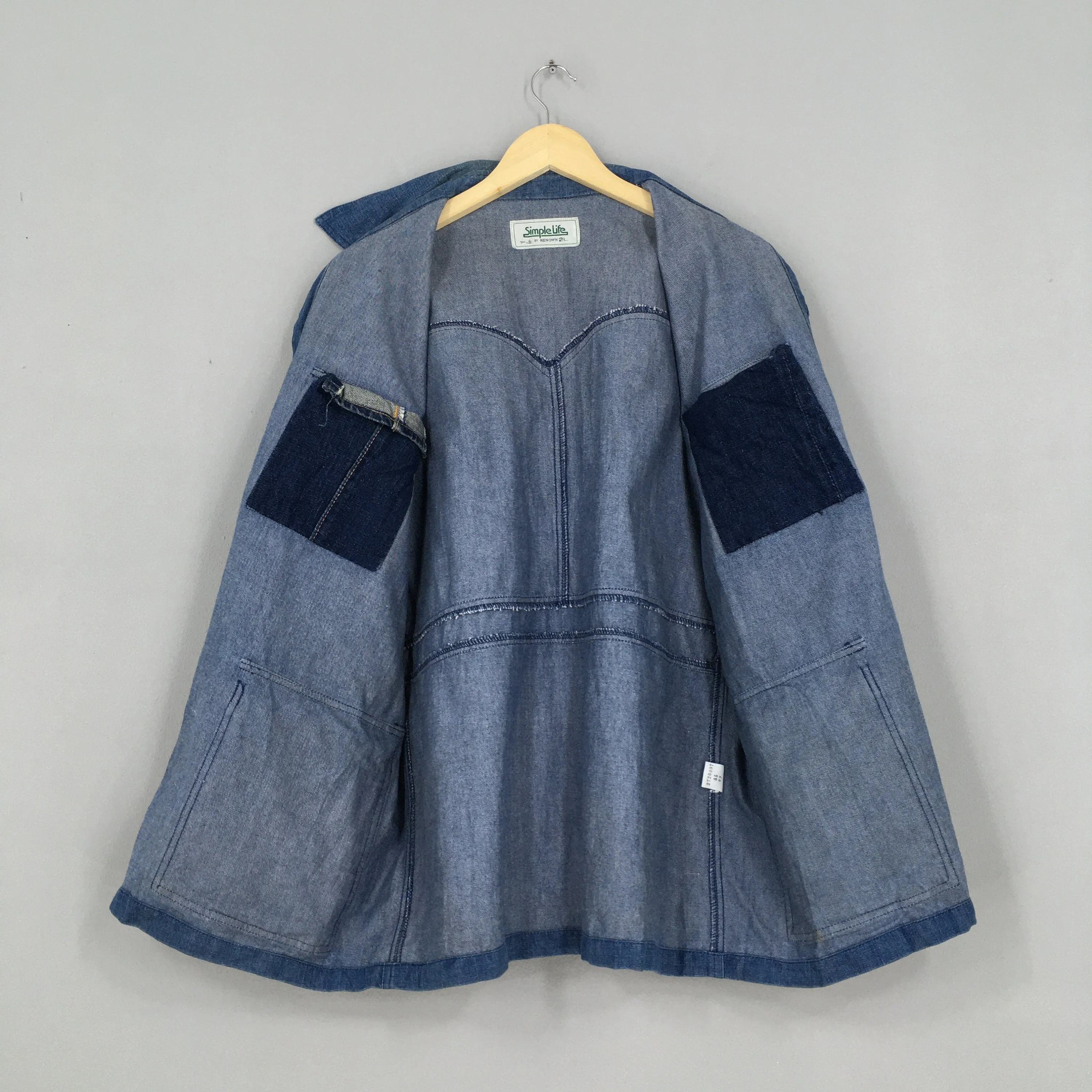 Simple Life Denim Worker Jacket Large