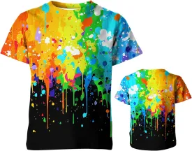 Tiannee Printed Boys T-Shirt, Kids' T-Shirt for Boys, Lightweight Tee for Kids
