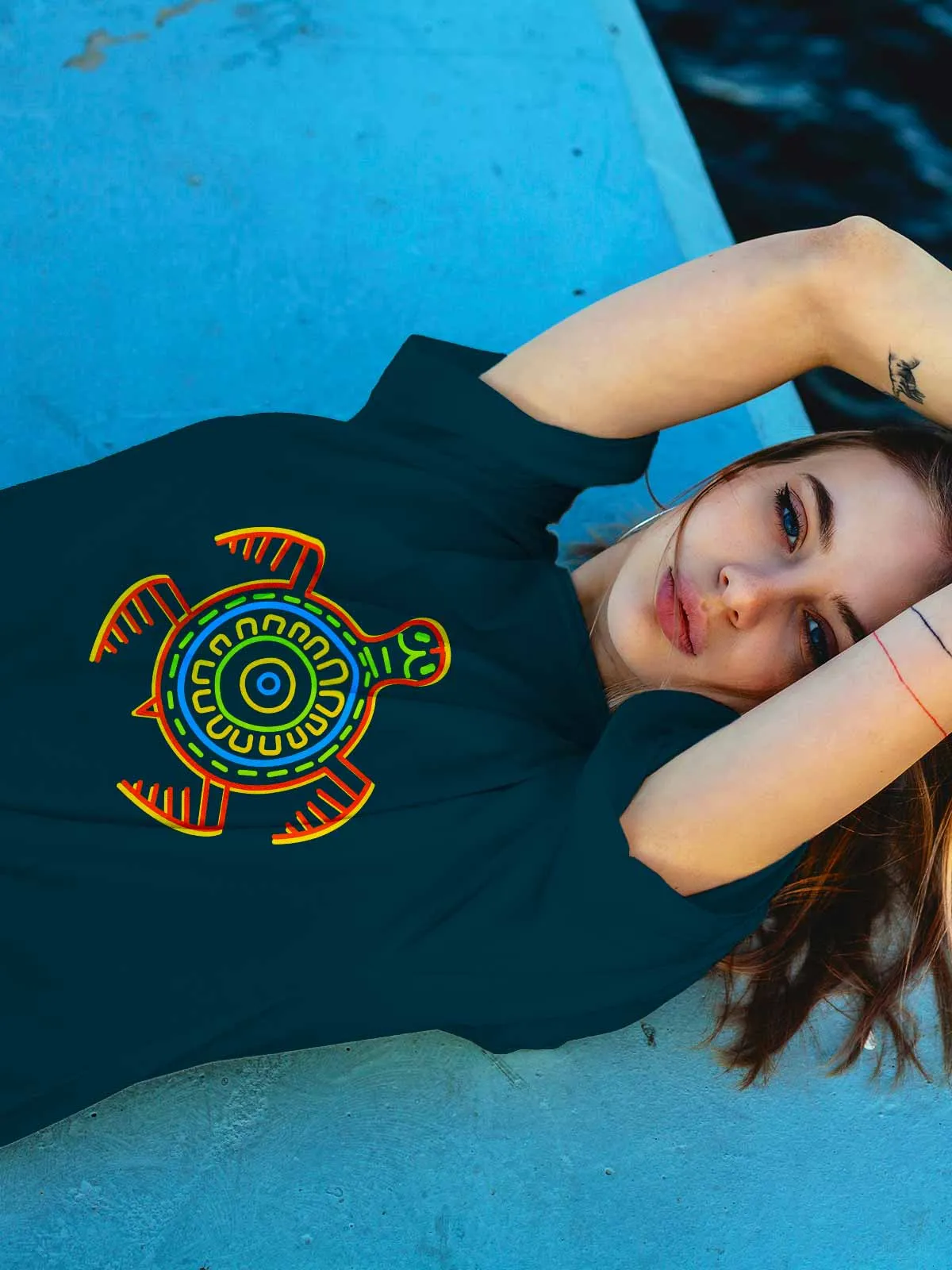 Turtle  | Printed  T shirt
