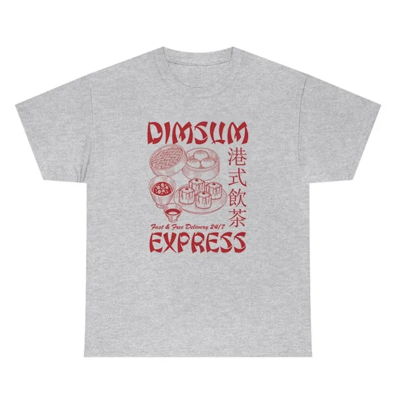 Unisex Dim Sum Express Retro T-Shirts