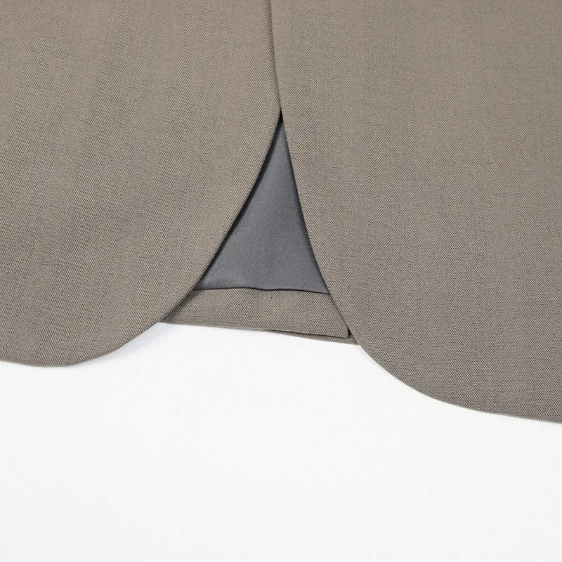 ViscoChic Flat Front Skinny Suit 9