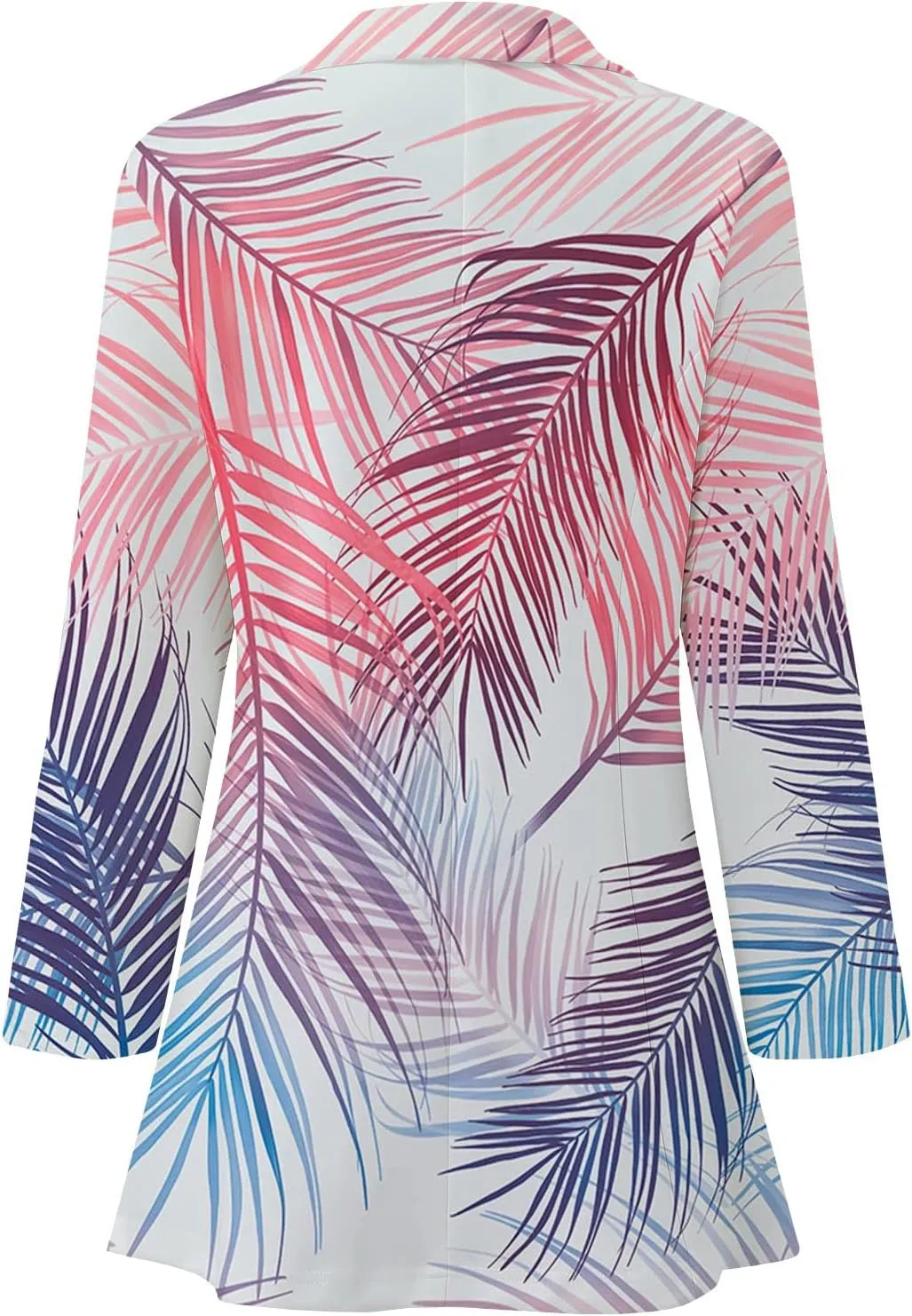Women's Blazers & Suit Jackets Casual Printed Suit Long Sleeve Loose Comfortable Cardigan Coat Casual Blazer